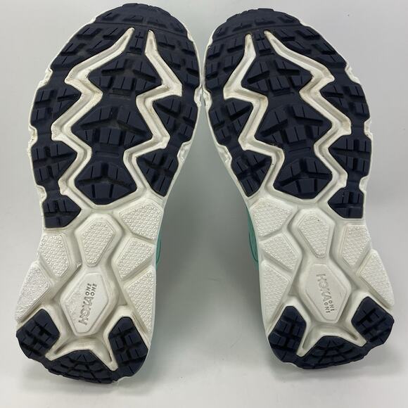 Hoka One One Challenger ATR 6 Trail Running Shoes Womens Size 9 B Blue Green - Picture 7 of 10